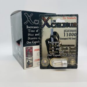 Box of 24 Pills Xcalibur Platinum 11000 Male Sexual Performance Enhancement Pill!