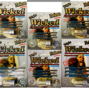 3ple Wicked Platinum 2000 mg 6 Pack Deal