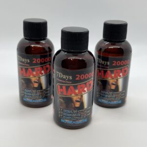 Hard 20000 Male Sexual Enhancement 2oz Liquid Shot Bottle 3 Pack Deal!