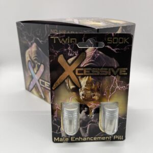 Xcessive Twin 500K Platinum Male Enhancement