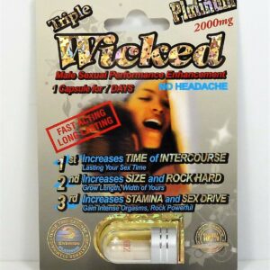 2000mg Wicked Platinum 6 Pack