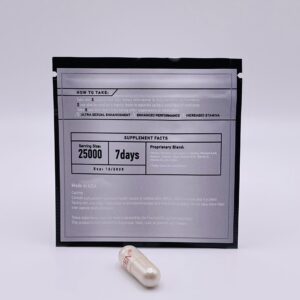 X 20000 Platinum Male Performance Enhancement Pill (Single Dosage)