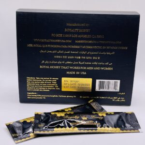 Royalty Honey 12 Sachets X 20 Grams For Him And Her Made In The USA!