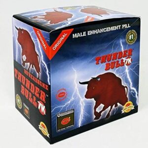 Thunder Bull 7k Triple Maximum Max Power Male Enhancement Pill for Men (24 Pill Box)