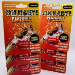 Oh ..”Baby”.. 11000 ..”Platinum”.. Male Enhancement 6 Pack Deal